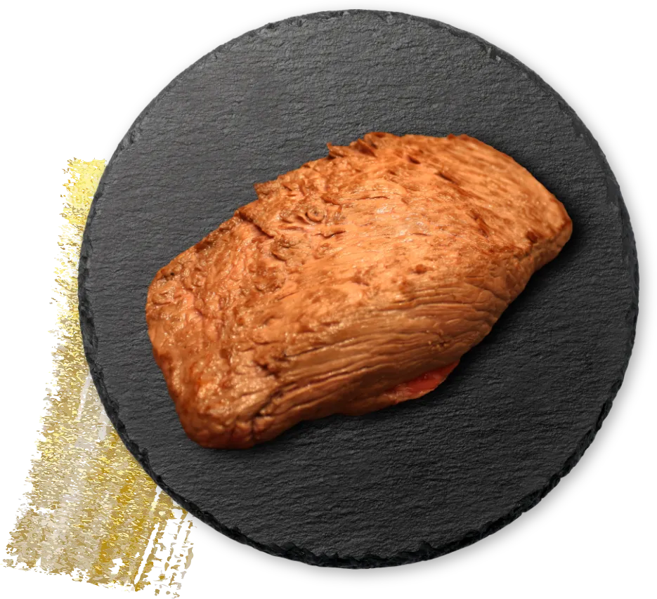 ステーキ店で提供している牛肉をそのままぺットフードにしました 